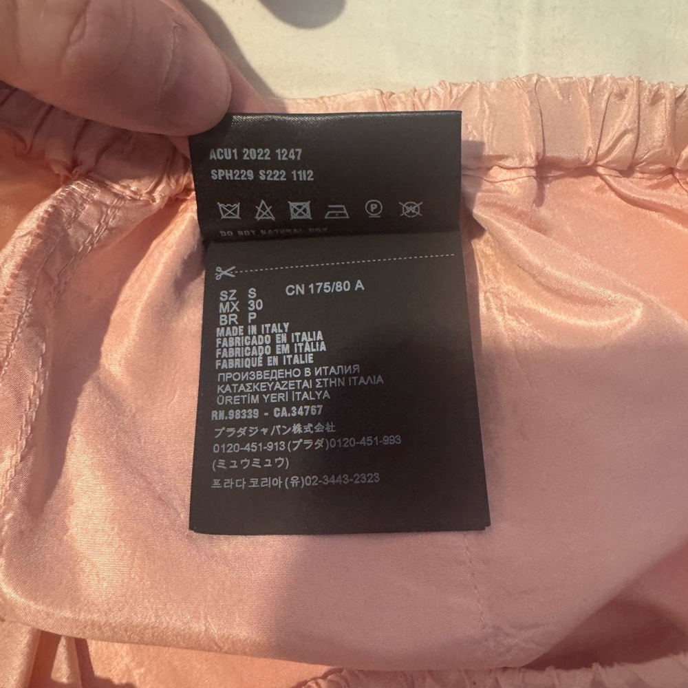 Prada Pink Silk Pants - Picture 11 of 16
